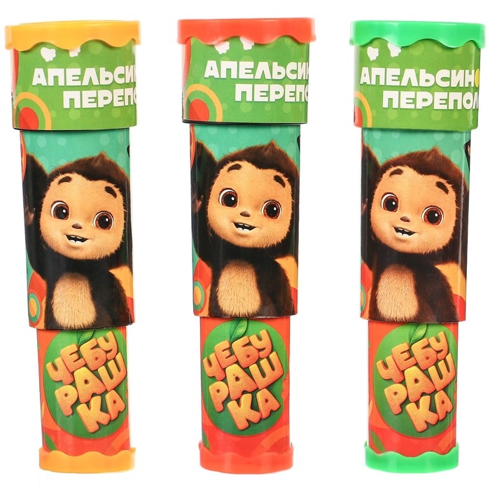 Калейдоскоп Калейдоскоп "Апельсиновый переполох", Чебурашка цвет МИКС