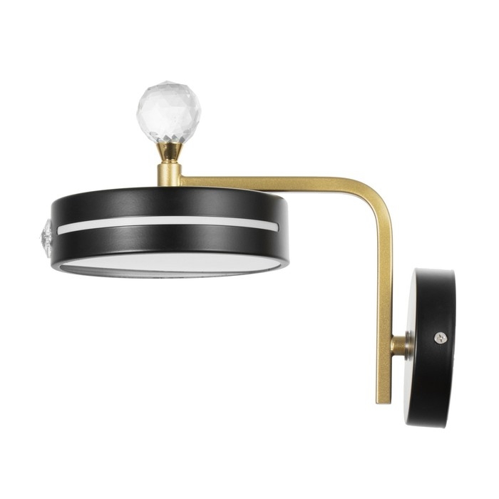 Бра Бра "Антеко" LED 12Вт 4000К черный 15х26х16см