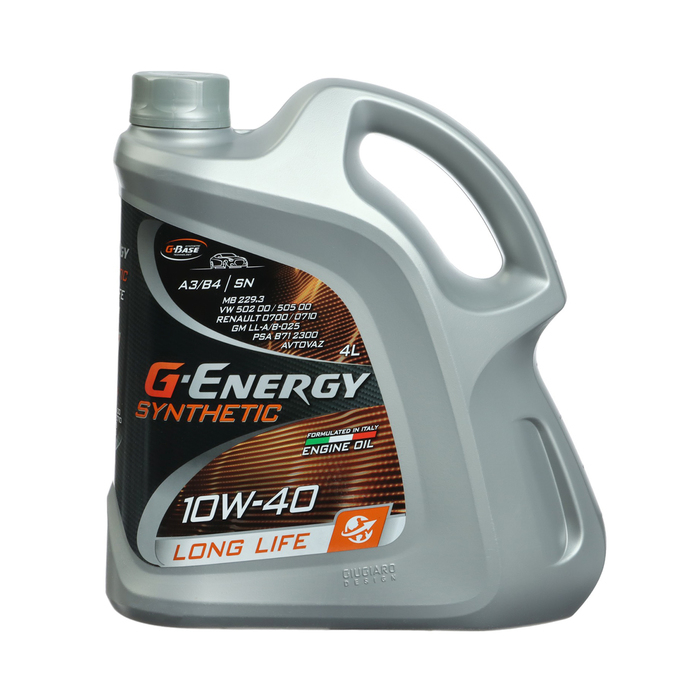 Масло моторное G-Energy Synthetic Long Life 10W-40, 4 л Масло моторное G-Energy Synthetic Long Life 10W-40, 4 л