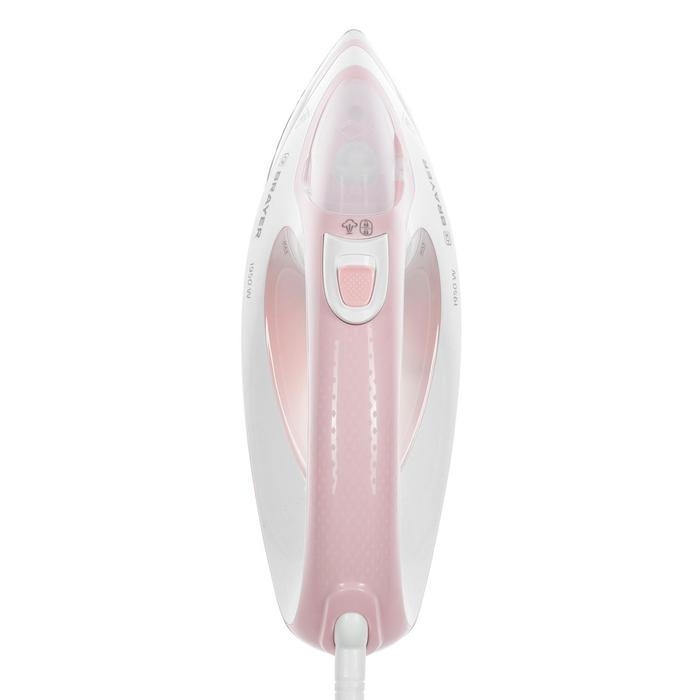 Утюг-отпариватель BRAYER 4080BR, 1950 Вт, керамическая подошва, 25 г/мин, 250 мл, розовый Утюг-отпариватель BRAYER 4080BR, 1950 Вт, керамическая подошва, 25 г/мин, 250 мл, розовый