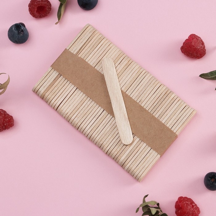 Набор палочек деревянных Доляна, 6,5×1,1 см, 50 шт Набор палочек деревянных Доляна, 6,5×1,1 см, 50 шт