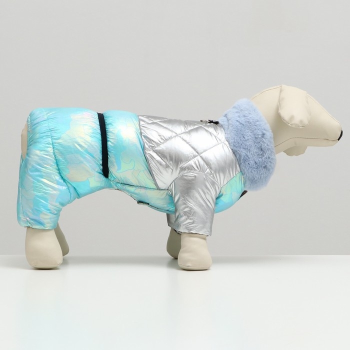 Комбинезон "Астронавт", размер 8 (ДС 23 см, ОГ 30, ОШ 22 см), голубой