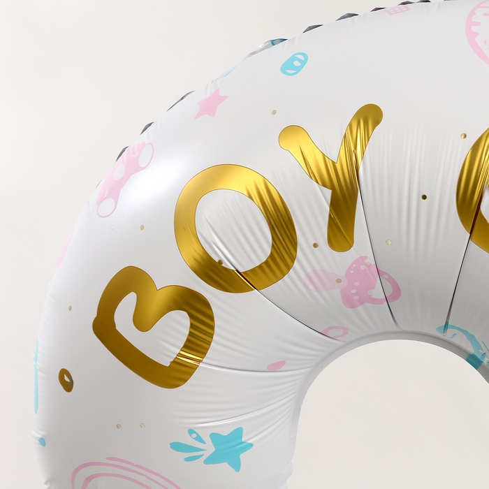 Шар фольгированный 62 Шар фольгированный 62" «Мальчик или девочка» на подставке, под воздух