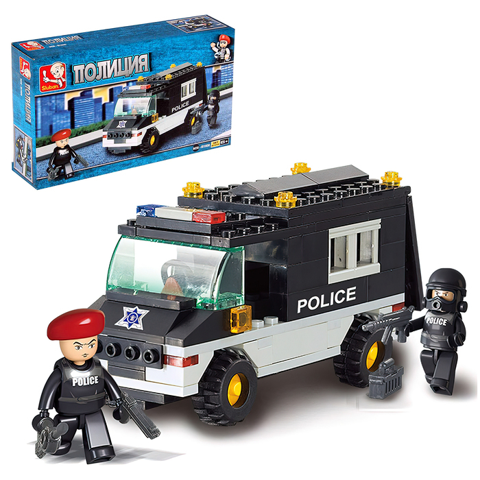Конструктор «Военная полиция: Фургон», 127 деталей Конструктор «Военная полиция: Фургон», 127 деталей
