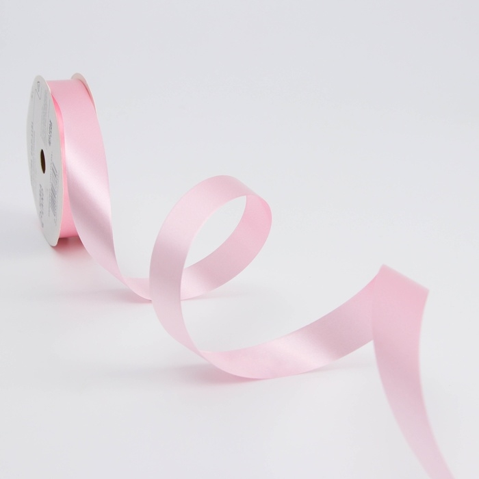 Новый год. Лента для декора и подарков, розовый, 2 см х 45 м Новый год. Лента для декора и подарков, розовый, 2 см х 45 м