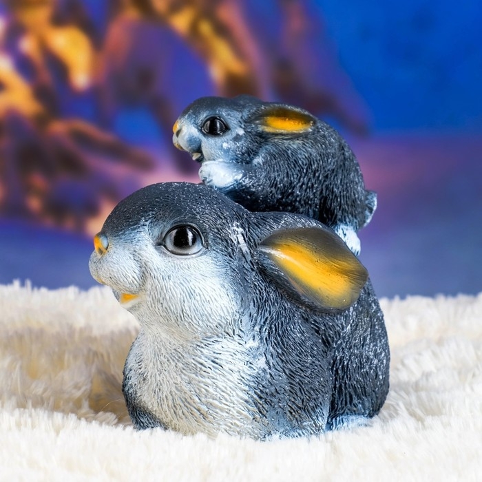 Копилка Копилка "Зайчиха с зайчонком" 15х8х10см