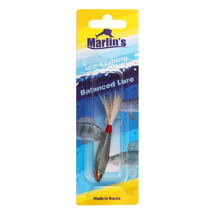 Бокоплав Marlin's, 5.4 см, 15 г, цвет 100 Бокоплав Marlin's, 5.4 см, 15 г, цвет 100