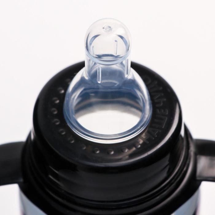 Бутылочка для кормления Sport car, классическое горло, от 0 мес, 250 мл., цилиндр, с ручками Бутылочка для кормления Sport car, классическое горло, от 0 мес, 250 мл., цилиндр, с ручками