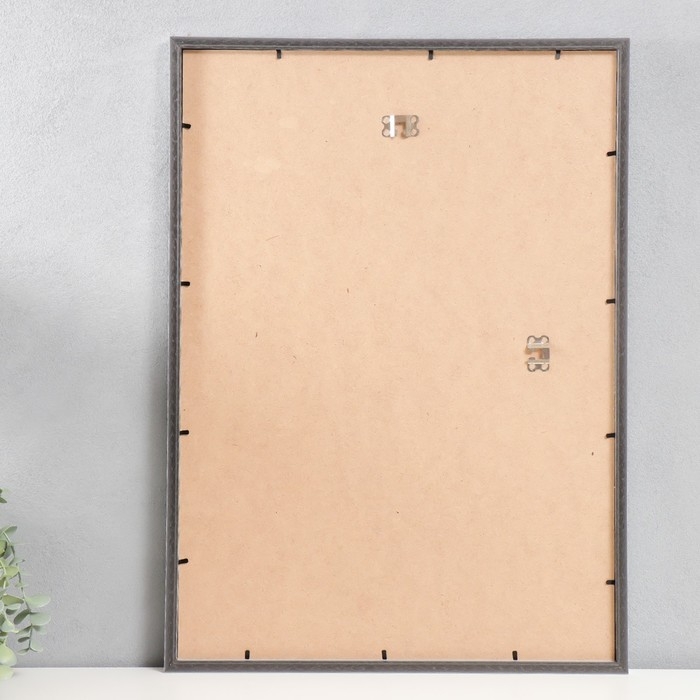 Фоторамка пластик "МИРАМ" 42х59,4 см, (А2) 641861 белый (пластиковый экран)