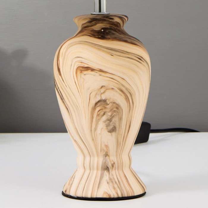 Лампа настольная 16382/1 E27 40Вт бежево-белый 23х23х39 см RISALUX Лампа настольная 16382/1 E27 40Вт бежево-белый 23х23х39 см RISALUX