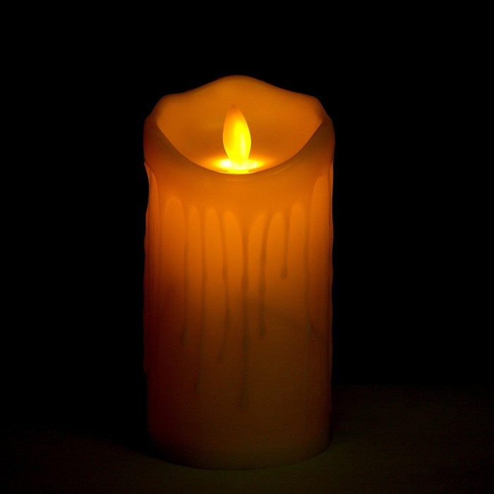 Свеча светодиодная «Романтика», горит жёлтым Свеча светодиодная «Романтика», горит жёлтым
