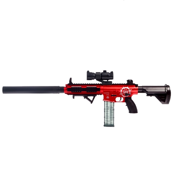 Автомат «Шквальный огонь», с гильзами, глушитель, две обоймы, 77 см. Автомат «Шквальный огонь», с гильзами, глушитель, две обоймы, 77 см.