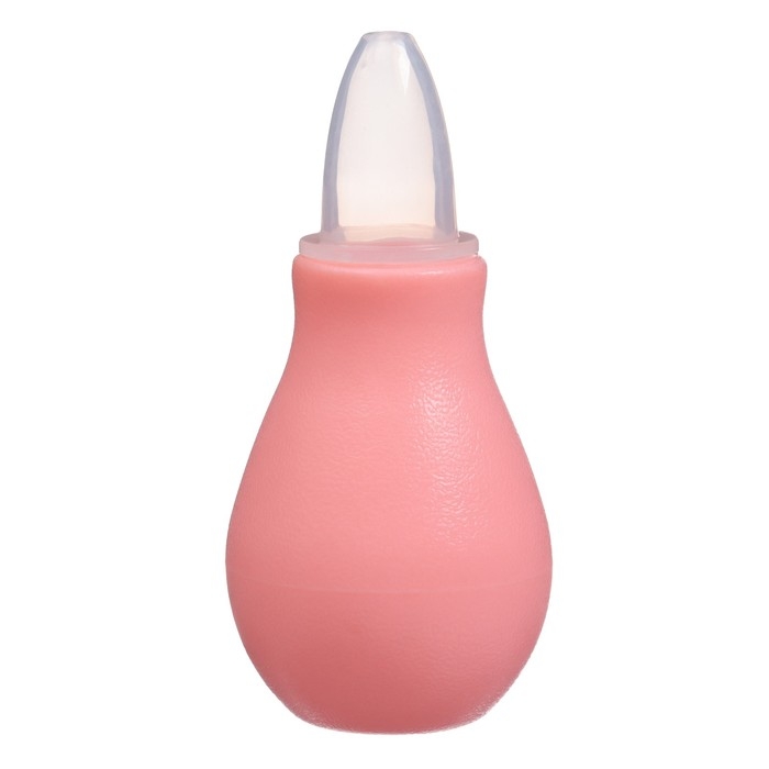 Аспиратор назальный со сменным носиком, цвет розовый Аспиратор назальный со сменным носиком, цвет розовый