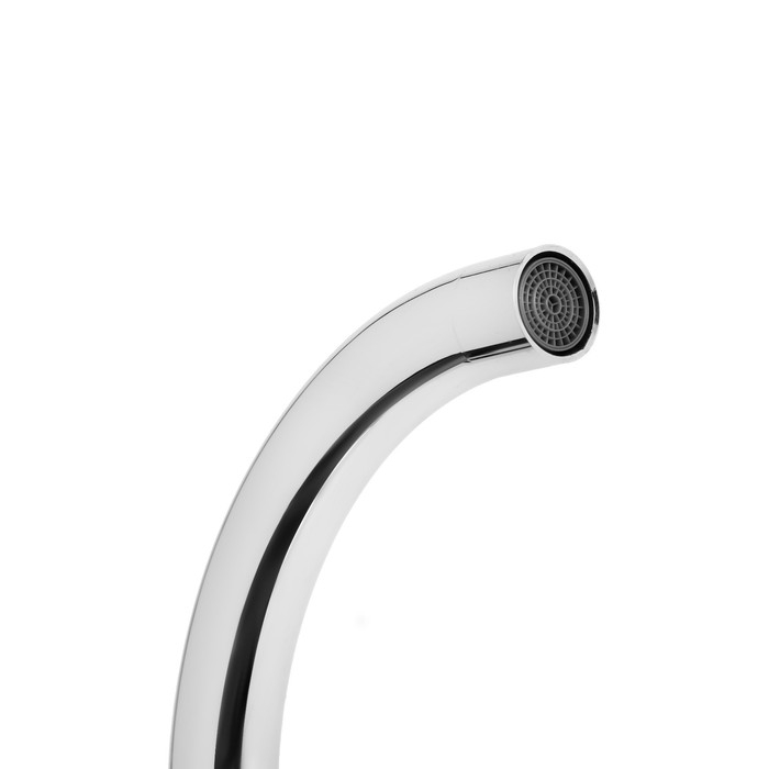 Смеситель для кухни  Смеситель для кухни "ЦС-СМ" ЭП401155, однорычажный, круглый излив, хром