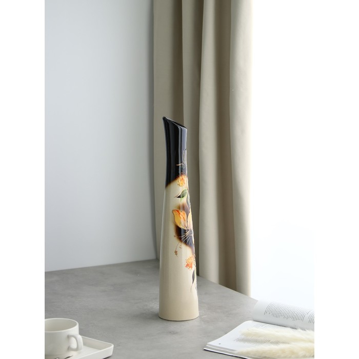 Ваза керамическая Ваза керамическая "Беатриче", напольная, разноцветная, 46 см, авторская работа