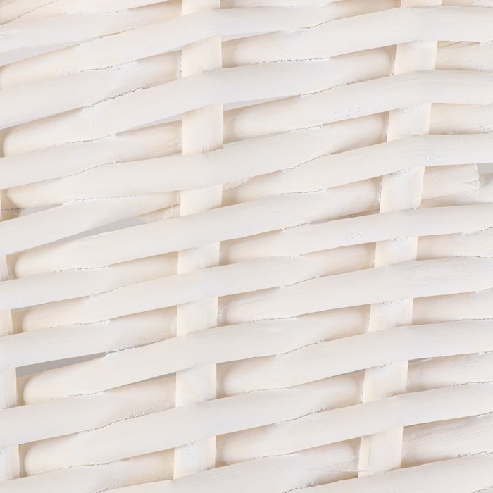 Набор корзин, 44х34х10/18/44см, 38х29х9/16/39см, 32х24х8/14/34см, ива, белый Набор корзин, 44х34х10/18/44см, 38х29х9/16/39см, 32х24х8/14/34см, ива, белый