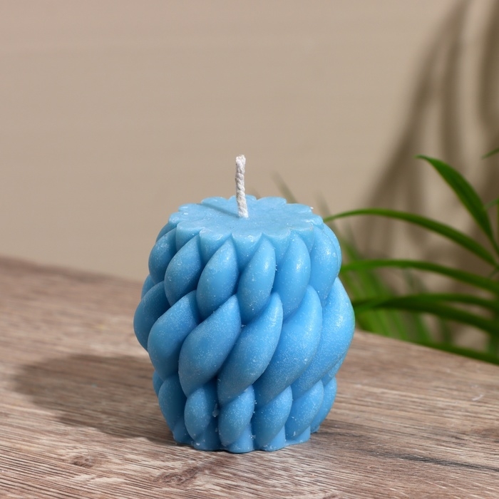 Свеча  Свеча "Капли" 6х6х6 см, соевый воск