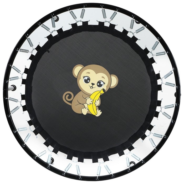 Батут детский ONLYTOP «Обезьянка», d=97 см, цвет жёлтый Батут детский ONLYTOP «Обезьянка», d=97 см, цвет жёлтый