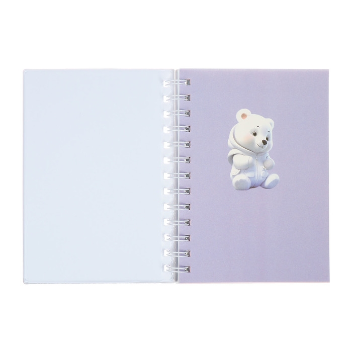 Записная книжка подарочная на гребне 80л,линия, цветной блок,обложка ПВХ 3D Мишка(17,6х13,5см) 105 Записная книжка подарочная на гребне 80л,линия, цветной блок,обложка ПВХ 3D Мишка(17,6х13,5см) 105