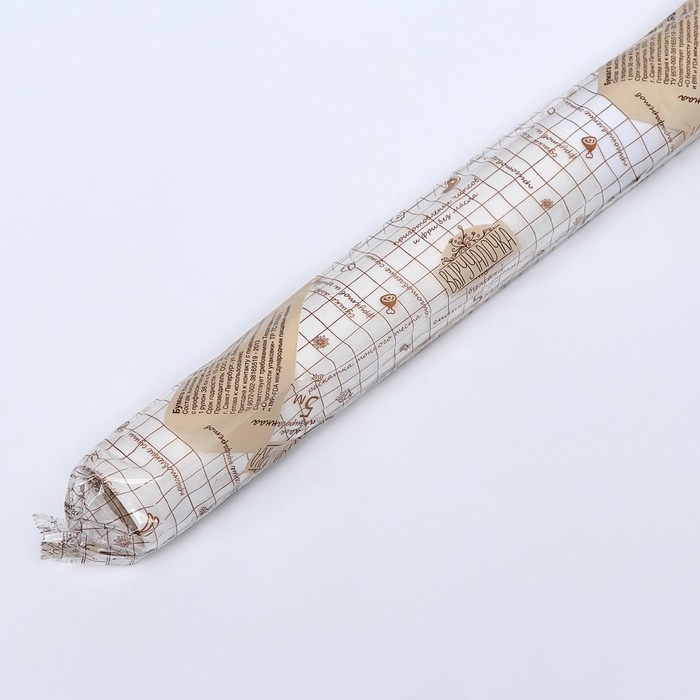 Бумага силиконизированная, без печати, для выпечки, 0,38 х 5 м Бумага силиконизированная, без печати, для выпечки, 0,38 х 5 м