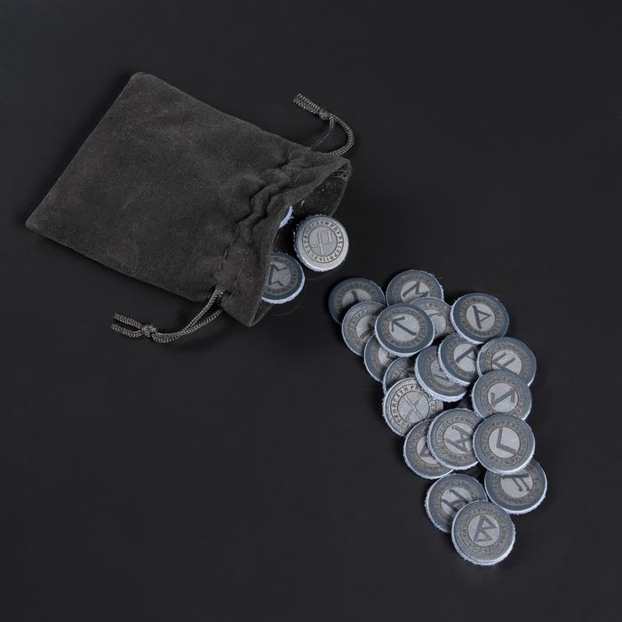 Руны для гадания Руны для гадания "Скандинавские", 25шт, кожа