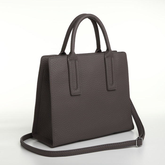 Сумка женская на молнии, TEXTURA, средний размер, цвет коричневый Сумка женская на молнии, TEXTURA, средний размер, цвет коричневый