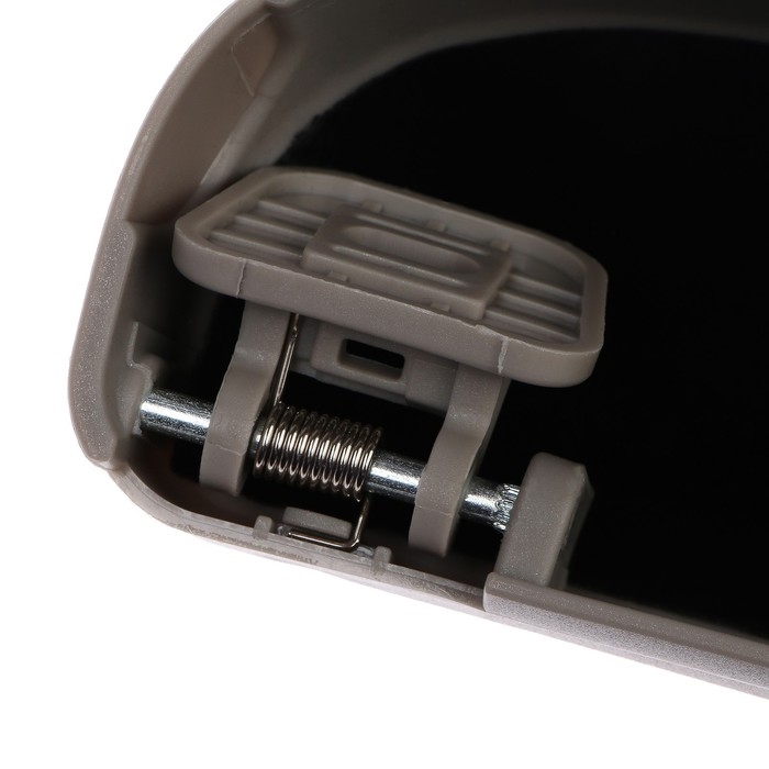 Держатель-футляр для очков, 21.5×6 см, серый Держатель-футляр для очков, 21.5×6 см, серый