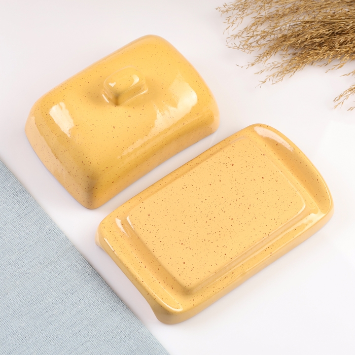 Масленка Масленка "Русская" 8х17х10см, каракум