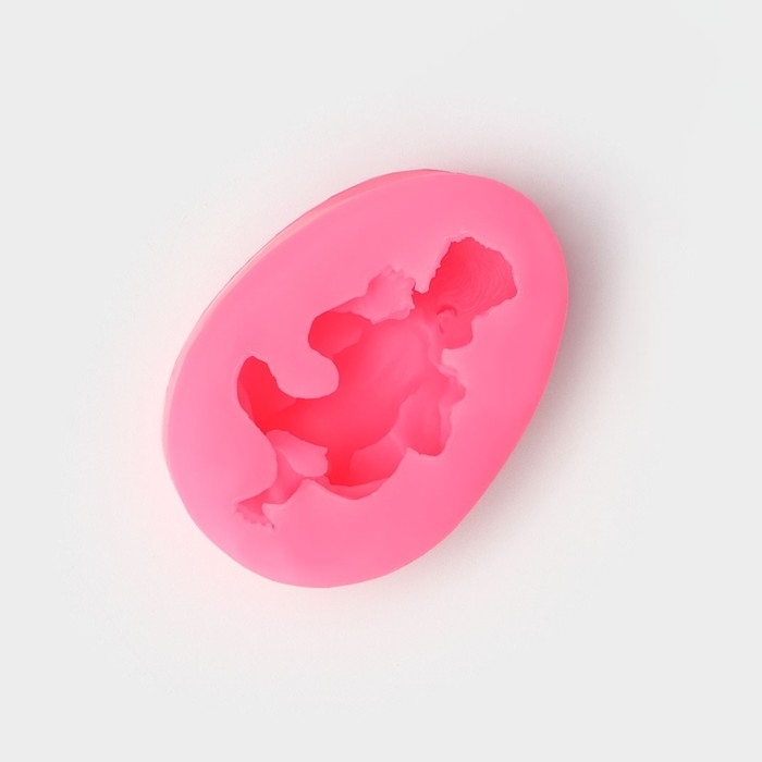 Молд «Малыш», силикон, 7×5×2,7 см, цвет розовый Молд «Малыш», силикон, 7×5×2,7 см, цвет розовый