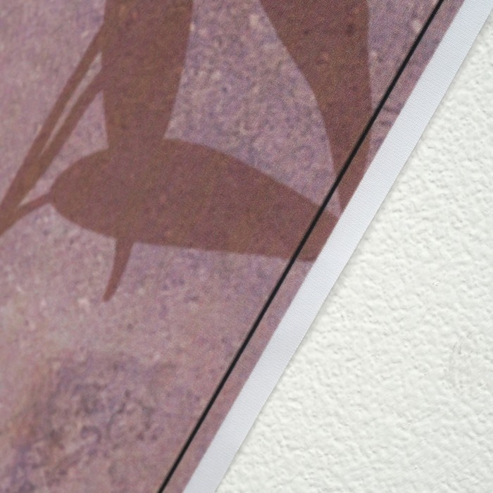 Фотофон винил "Листья. Беж" 120х80 см