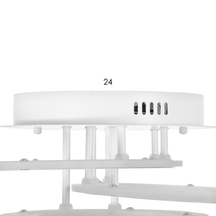 Люстра Люстра "Зоряна"с ПДУ LED 200Вт 3000-6000Вт белый 60х45х15,5см BayerLux