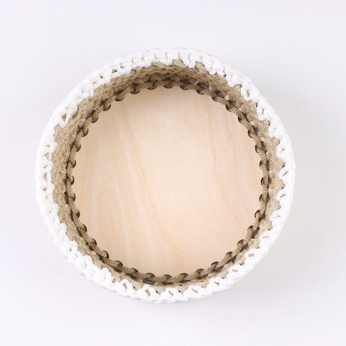 Набор вязанных корзин, 3 шт, полиэфирное волокно, оливковый Набор вязанных корзин, 3 шт, полиэфирное волокно, оливковый