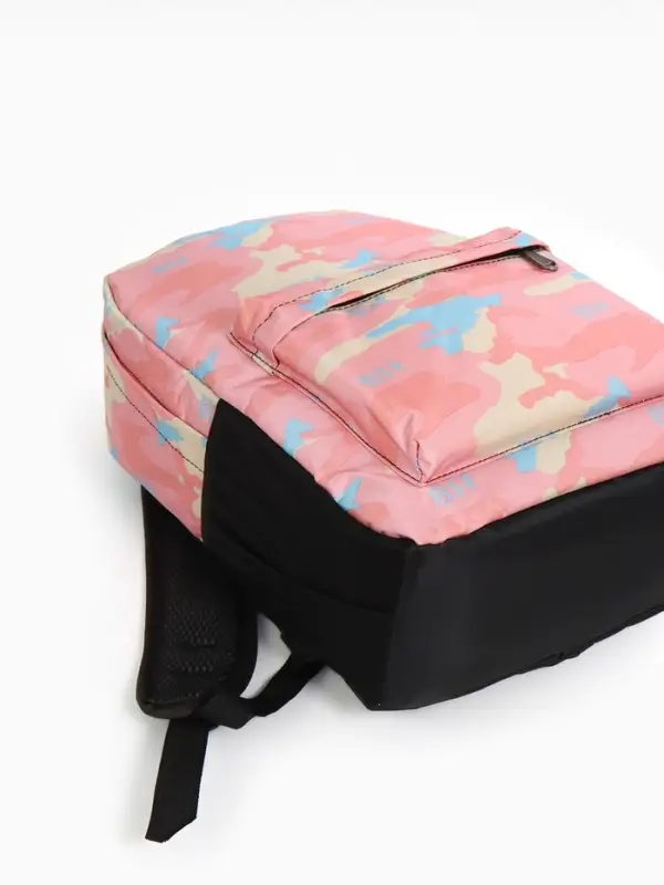 Рюкзак школьный для девочки, 3 кармана, 30&times;13&times;42 см, розовый