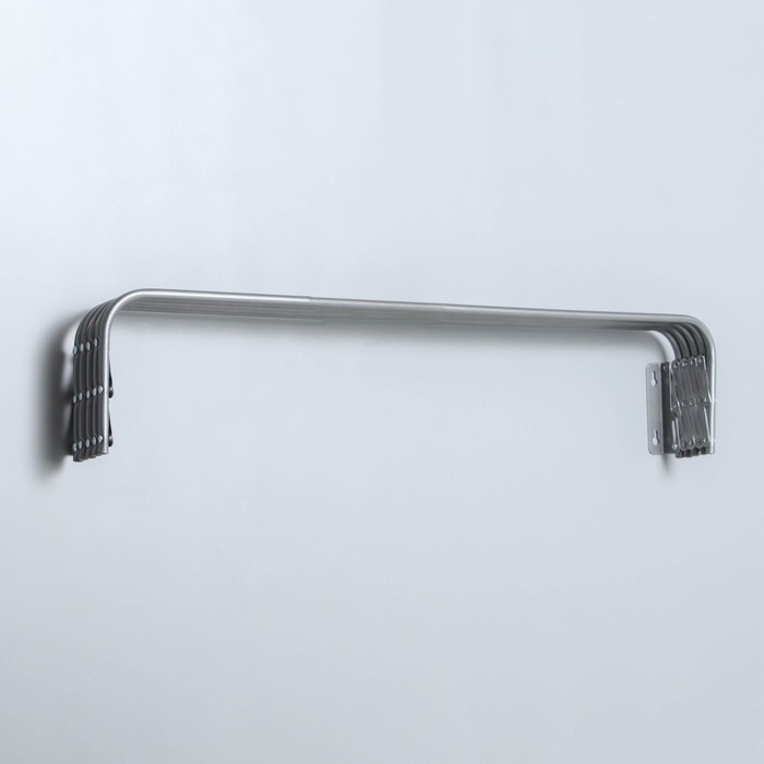 Сушилка для белья настенная, 90 см, цвет серый Сушилка для белья настенная, 90 см, цвет серый