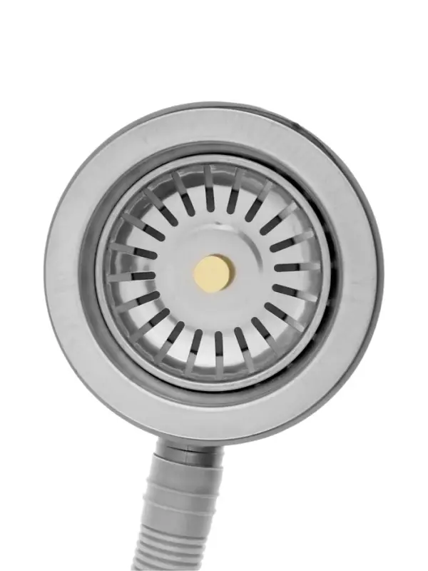 Мойка кухонная ZEIN, врезная, толщина 0.6 мм,38&times;38&times;15 см, 3 1/2&rsquo;&rsquo;, с сифоном