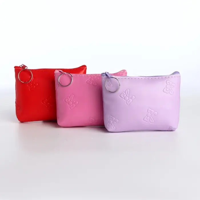 Кошелёк монетница &laquo;Бантик&raquo; Выбражулька, на молнии, МИКС