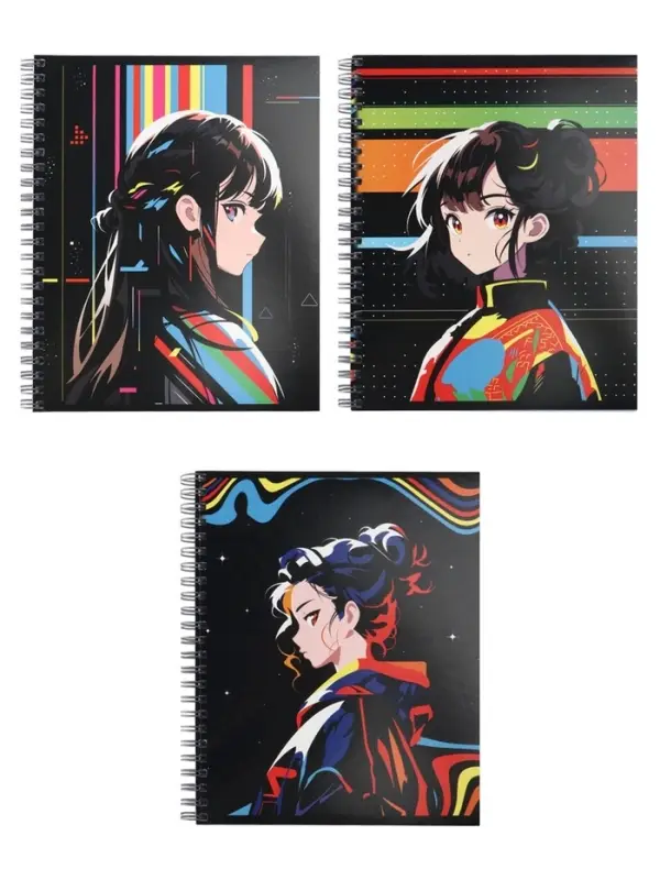 Компл тетр из 3шт 96л кл на гребне Аниме. Яркий стиль, обл мел карт, офсет (10296903) Компл тетр из 3шт 96л кл на гребне Аниме. Яркий стиль, обл мел карт, офсет (10296903)