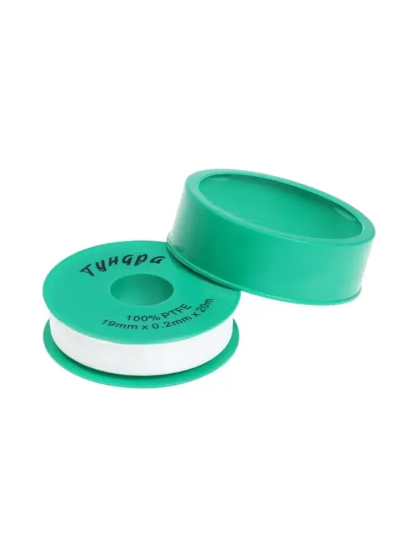 Лента ФУМ ТУНДРА, 19 мм &times; 0.2 мм &times; 20 м