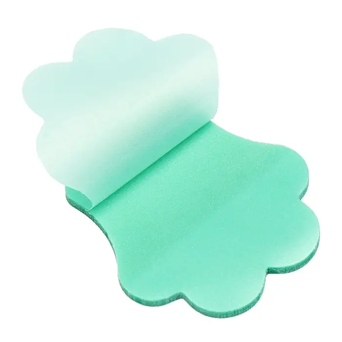 Блок-закладка с липким краем пластик Лапка 50л, зеленый, 45мм х 45мм  CALLIGRATA Блок-закладка с липким краем пластик Лапка 50л, зеленый, 45мм х 45мм  CALLIGRATA