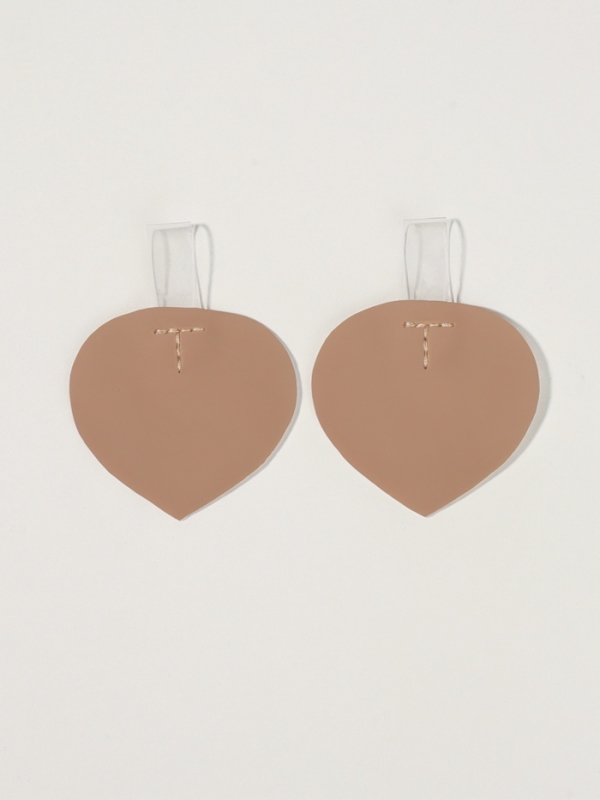 Пяткоудерживатель с петелькой иск кожа силикон 5,8*4,4*0,1см беж ОТ Пяткоудерживатель с петелькой иск кожа силикон 5,8*4,4*0,1см беж ОТ