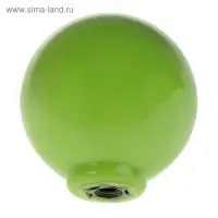 Ручка кнопка PLASTIC 008, пластиковая, фисташковая