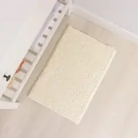 Коврик для дома Доляна &laquo;Букли длинные&raquo;, 40&times;60 см, длина букли 2 см, молочный