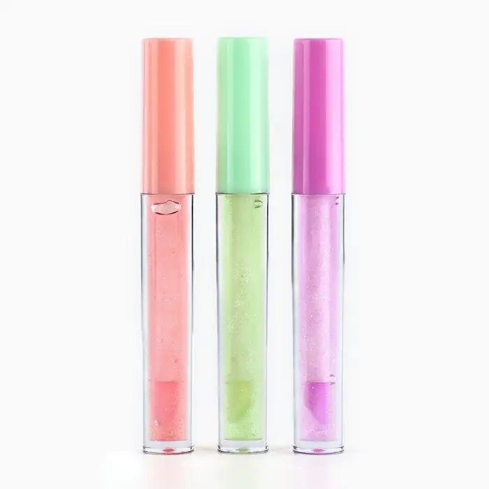 Детский блеск для губ «Котик», 8 мл, МИКС