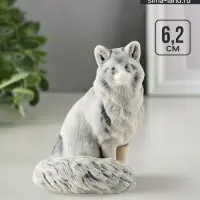 Фигурка &laquo;Лисичка сидящая&raquo;, 6.2 см