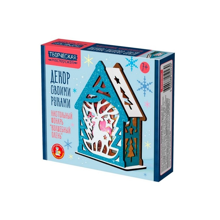 Декорирование   Декорирование  "Настольный фонарь. Волшебный олень."