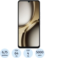 Смартфон Tecno Spark Go 3 64Gb 4Gb TITANIUM GREY