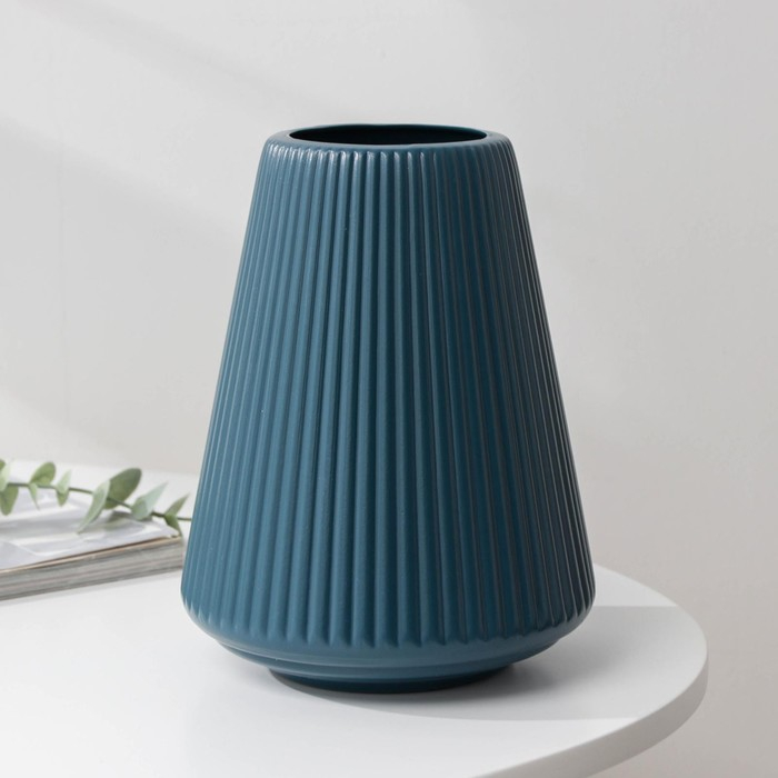 Ваза для цветов, 14×18 см, 1,5 л, цвет МИКС Ваза для цветов, 14×18 см, 1,5 л, цвет МИКС