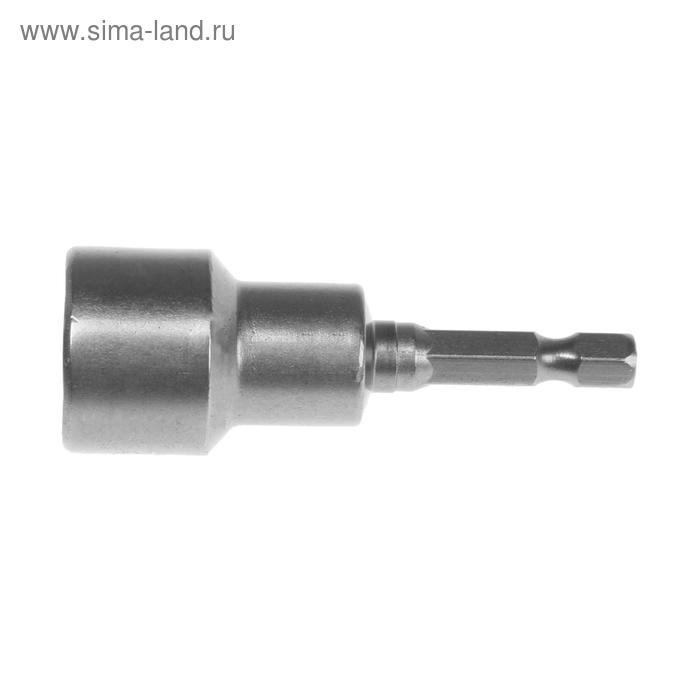 Бита с торцевой головкой ТУНДРА, сталь CrV, магнит, 17 х 65 мм Бита с торцевой головкой ТУНДРА, сталь CrV, магнит, 17 х 65 мм