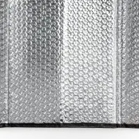 Шторка солнцезащитная (на лобовое стекло) SH-107F-S "Single Bubble" 130x60 cm