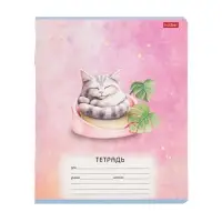 Тетрадь 12л А5ф ЛИНИЯ 60-65г/кв.м на скобе Обл. мел.картон 5 диз.в блоке скругл.углы
